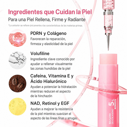 Stick de Colágeno Rosa — Adiós Líneas Finas